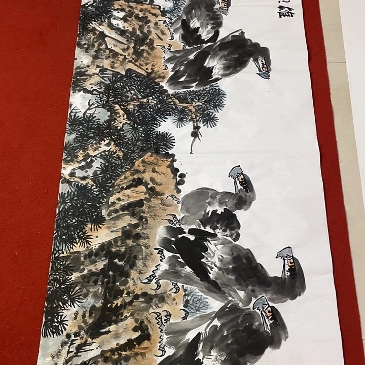 国画张圣敏先生纯手绘作品