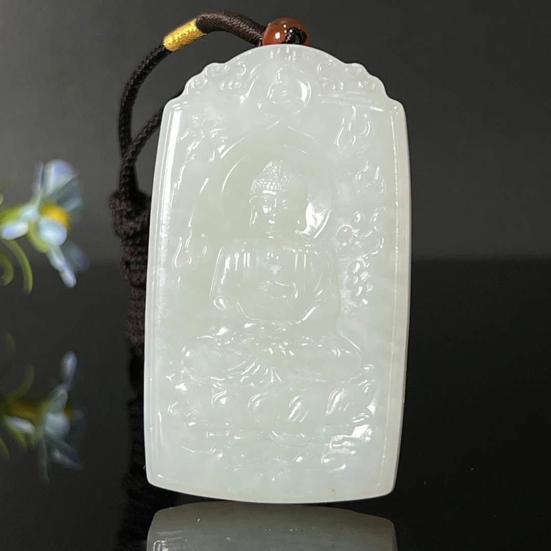 1222GC8825和田玉挂件