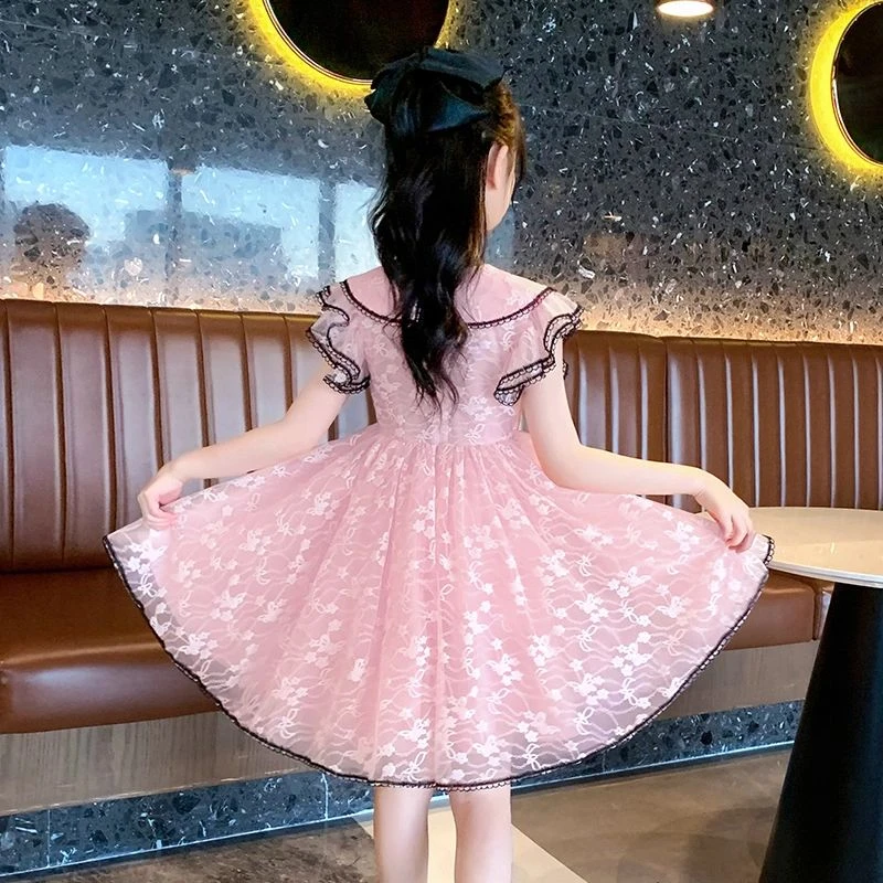 女童连衣裙儿童公主裙夏季小女孩衣服裙子夏天2025新款童装女秋装