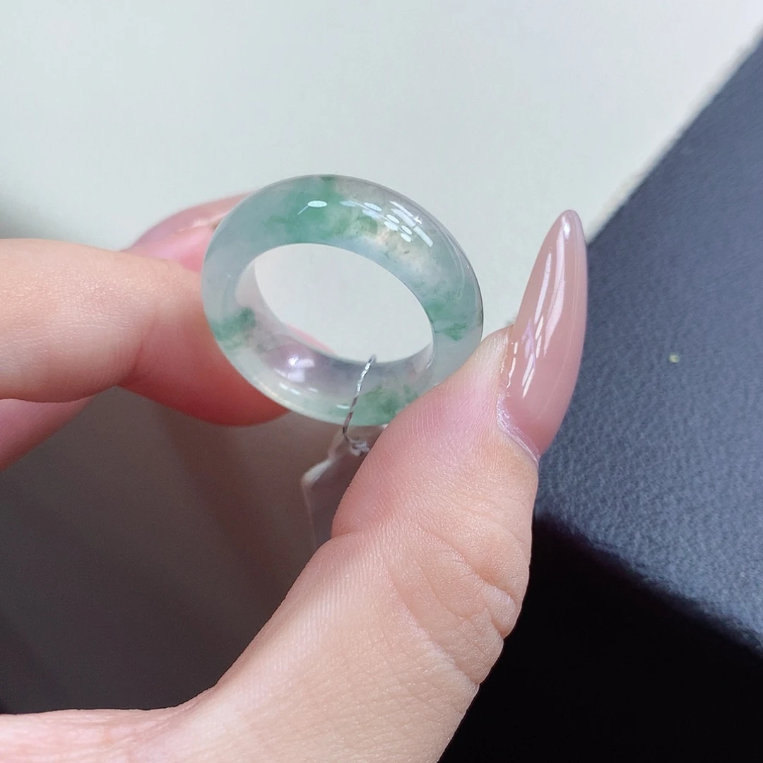 翡翠未镶嵌戒圈16号