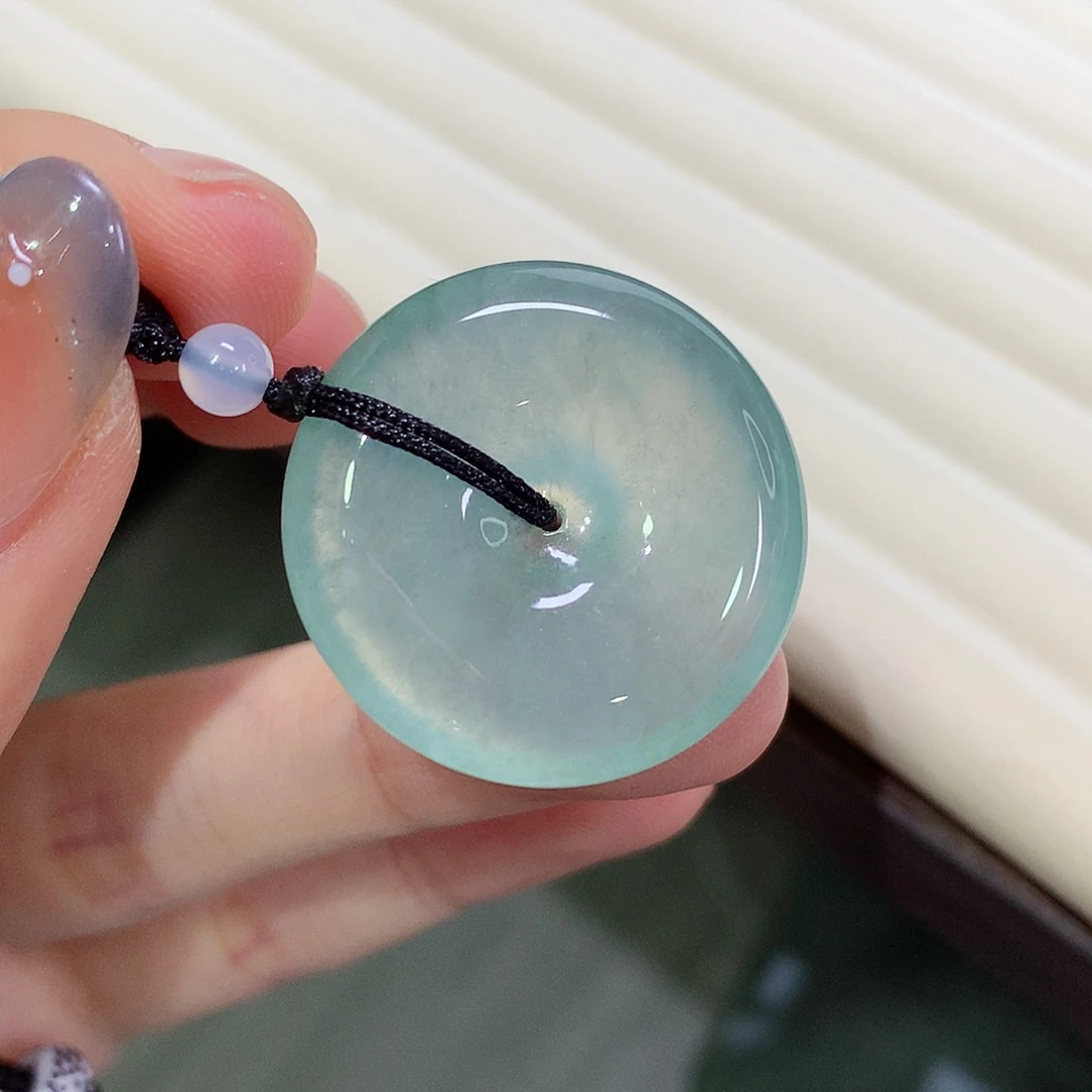 翡翠未镶嵌颈饰26.6-6