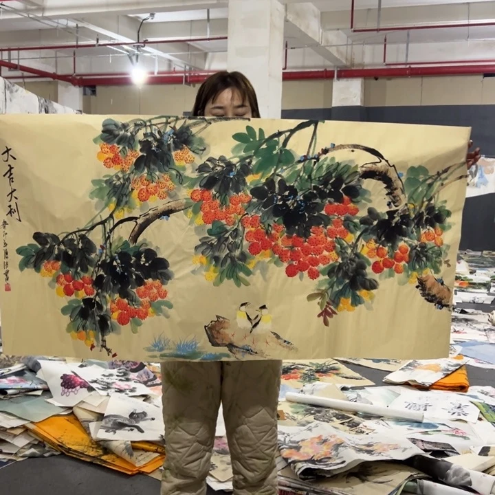 这个是手绘画的图啊我要看一下