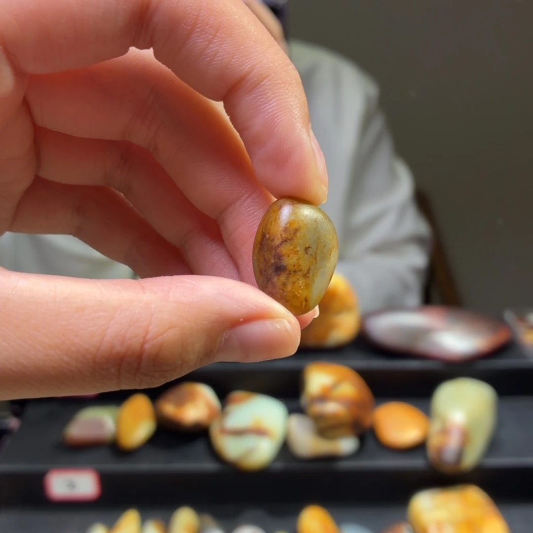 和田玉未镶嵌挂件5.6