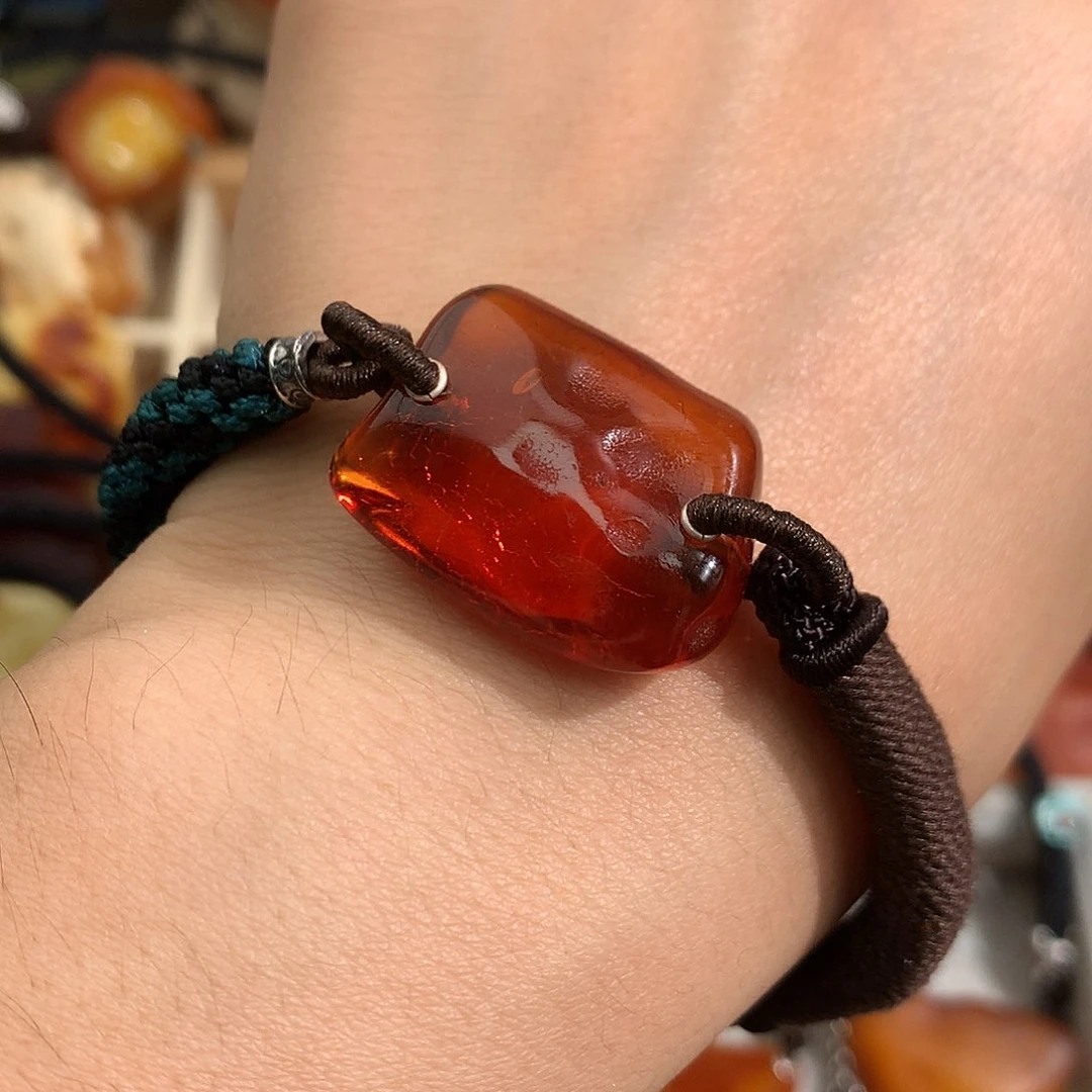 蜜蜡裸石未镶嵌你