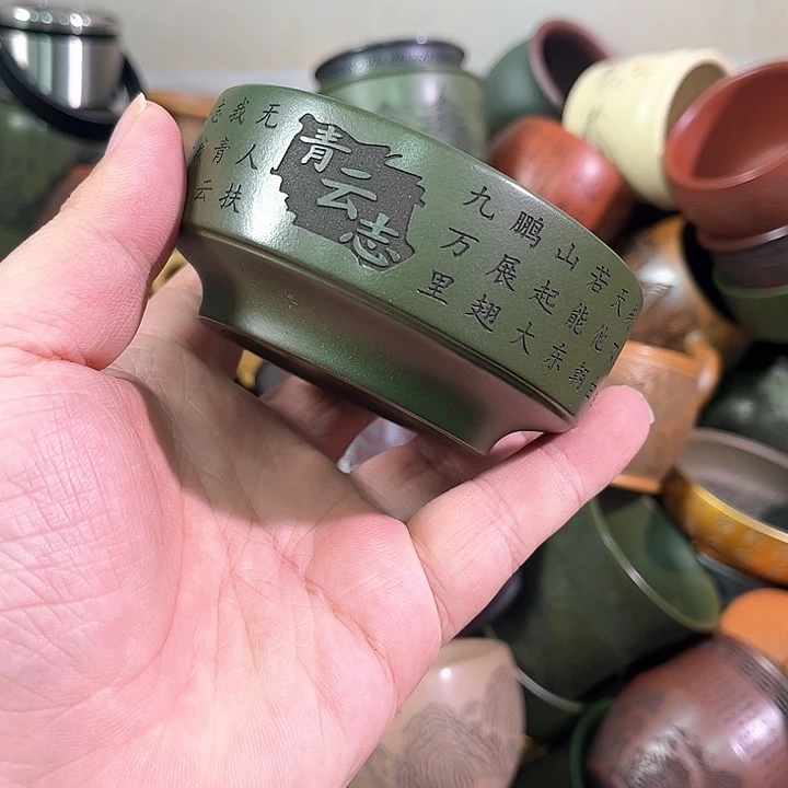 茶杯紫砂全手工紫砂主人杯