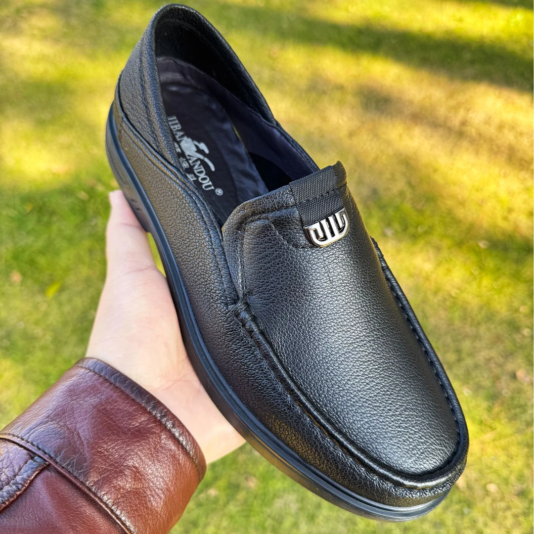 男士头层羊皮男鞋Koy Hurum Yumixak Ayagh休闲皮软底软皮鞋男式