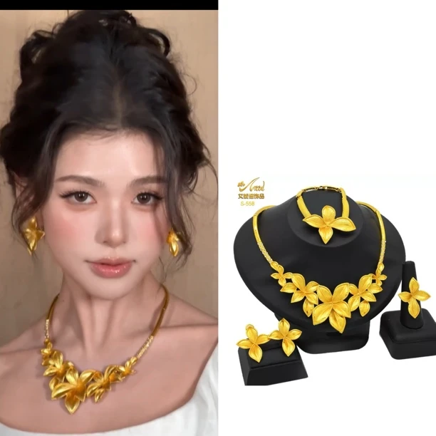 合金项链 女原创设计法式新中式波西米亚风如图10cm以下