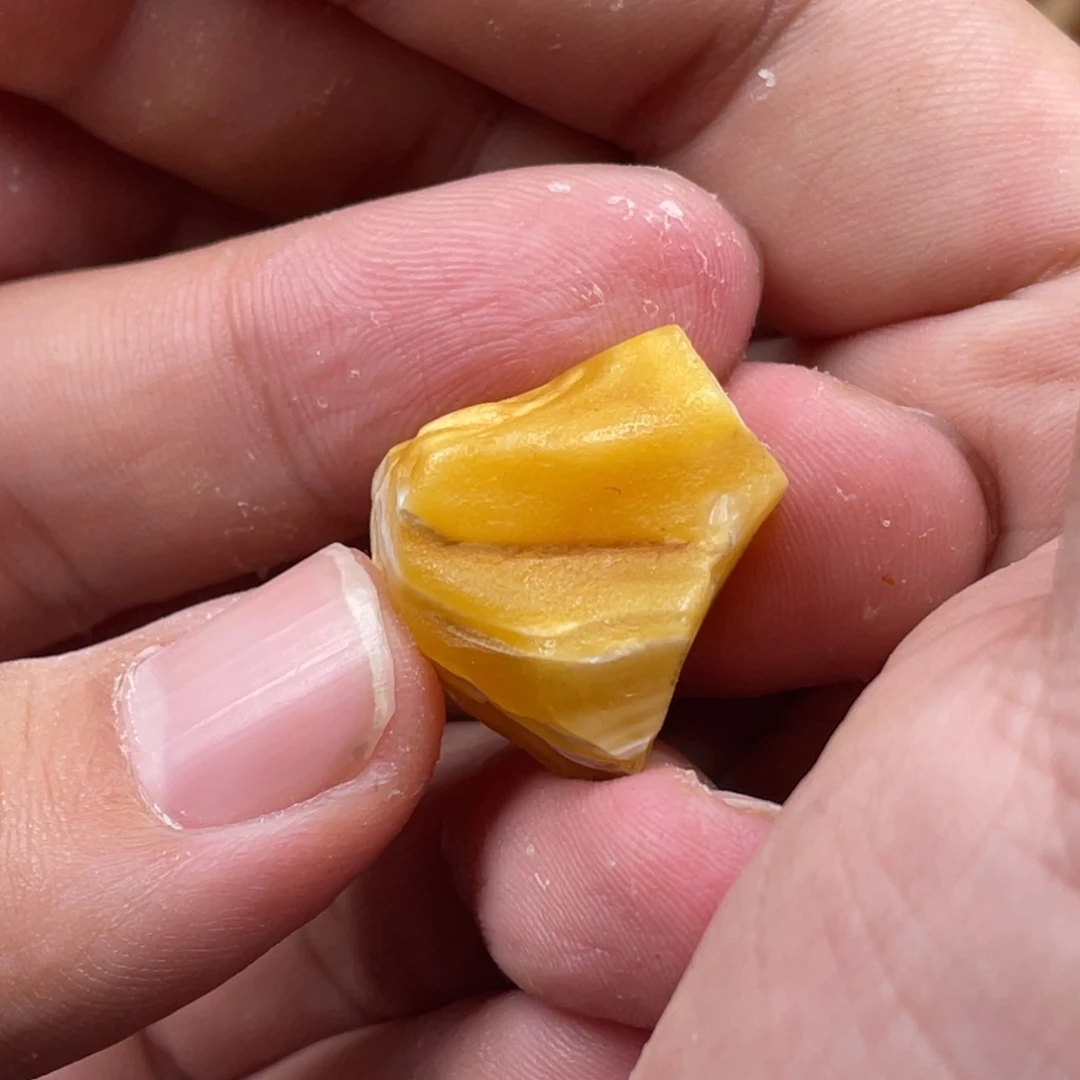 知***乐定制琥珀蜜蜡原石