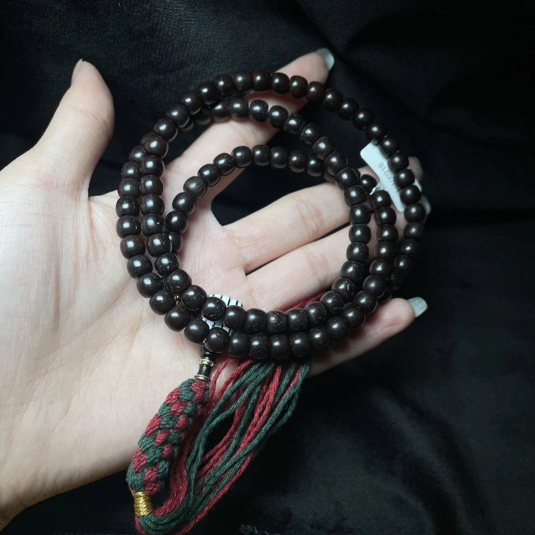 【曹掌柜精选】17 H89527-椰蒂DIY脖挂-7mm