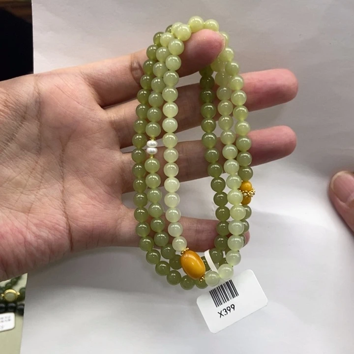 未镶嵌手串和田玉