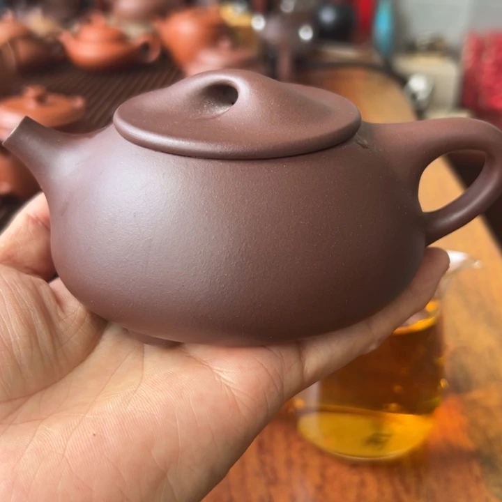 茶壶紫砂紫泥景州260cc