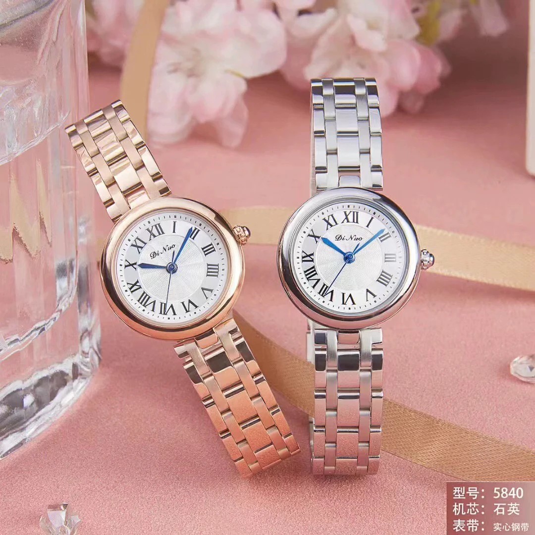 小美人休闲商务带日历女士腕表优雅气质高颜值