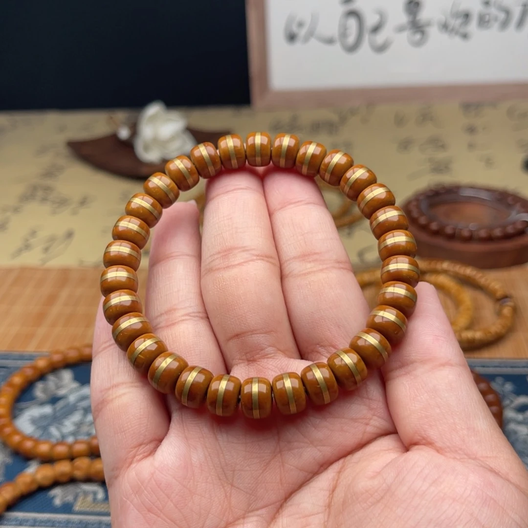 紫金鼠手串一线天金腰带9