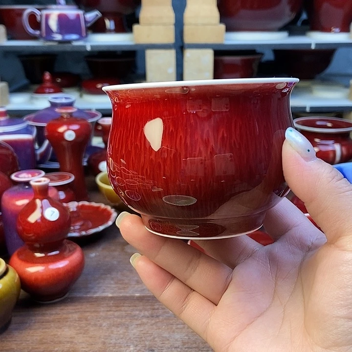 陶瓷景德镇名陶坊原矿郎红