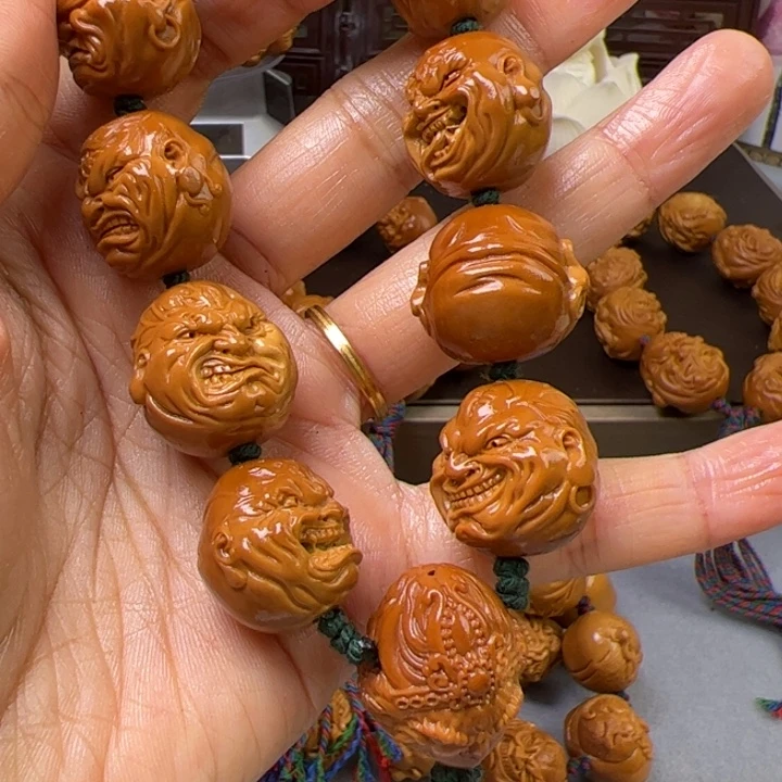 冤***头橄榄核手串/手链橄榄核