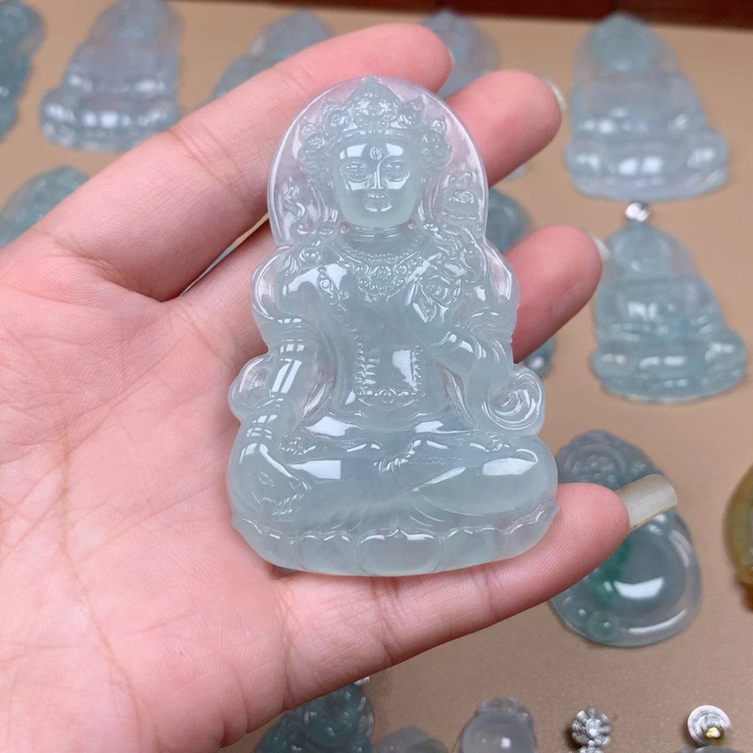 翡翠未镶嵌颈饰缅甸翡翠