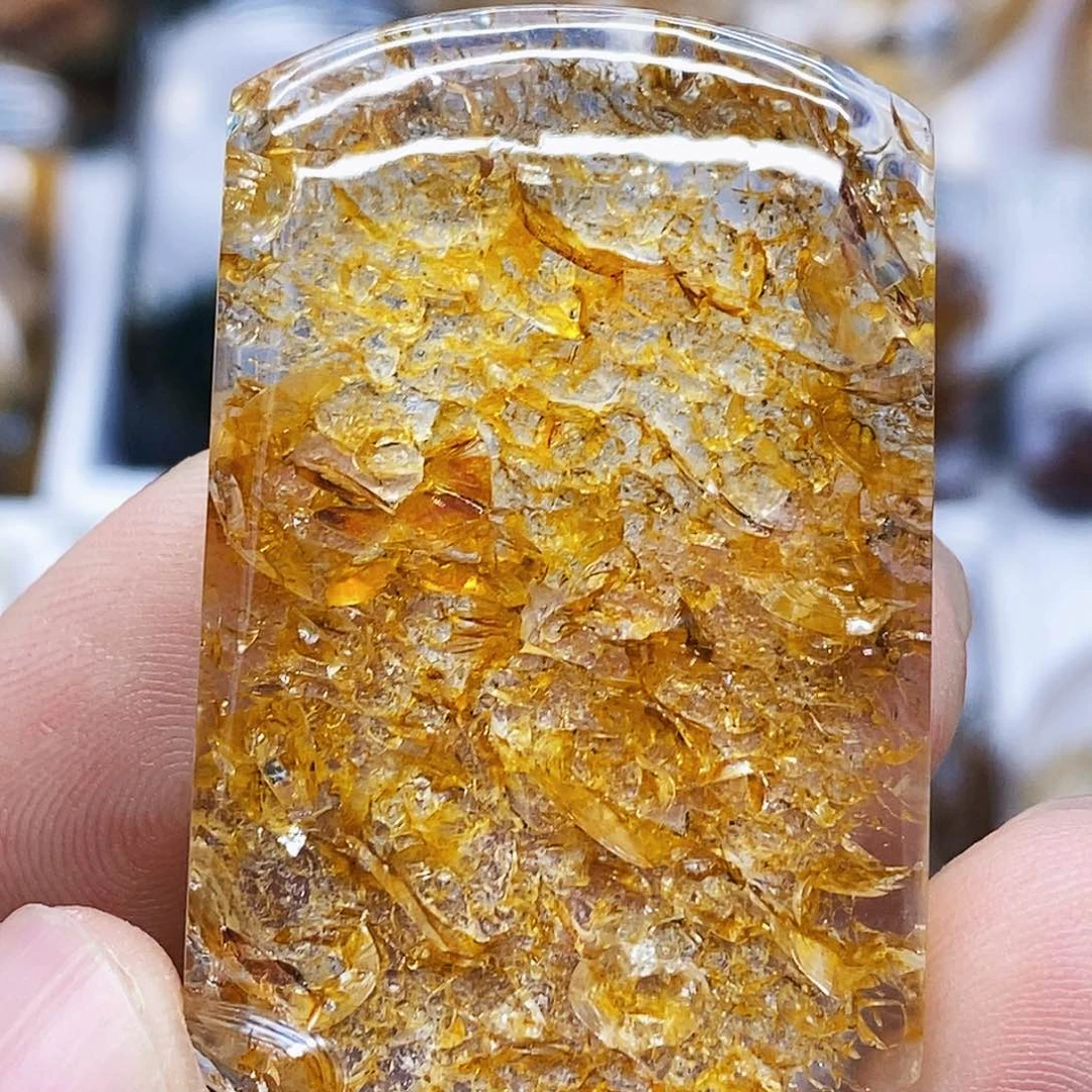 水晶吊坠未镶嵌吊坠