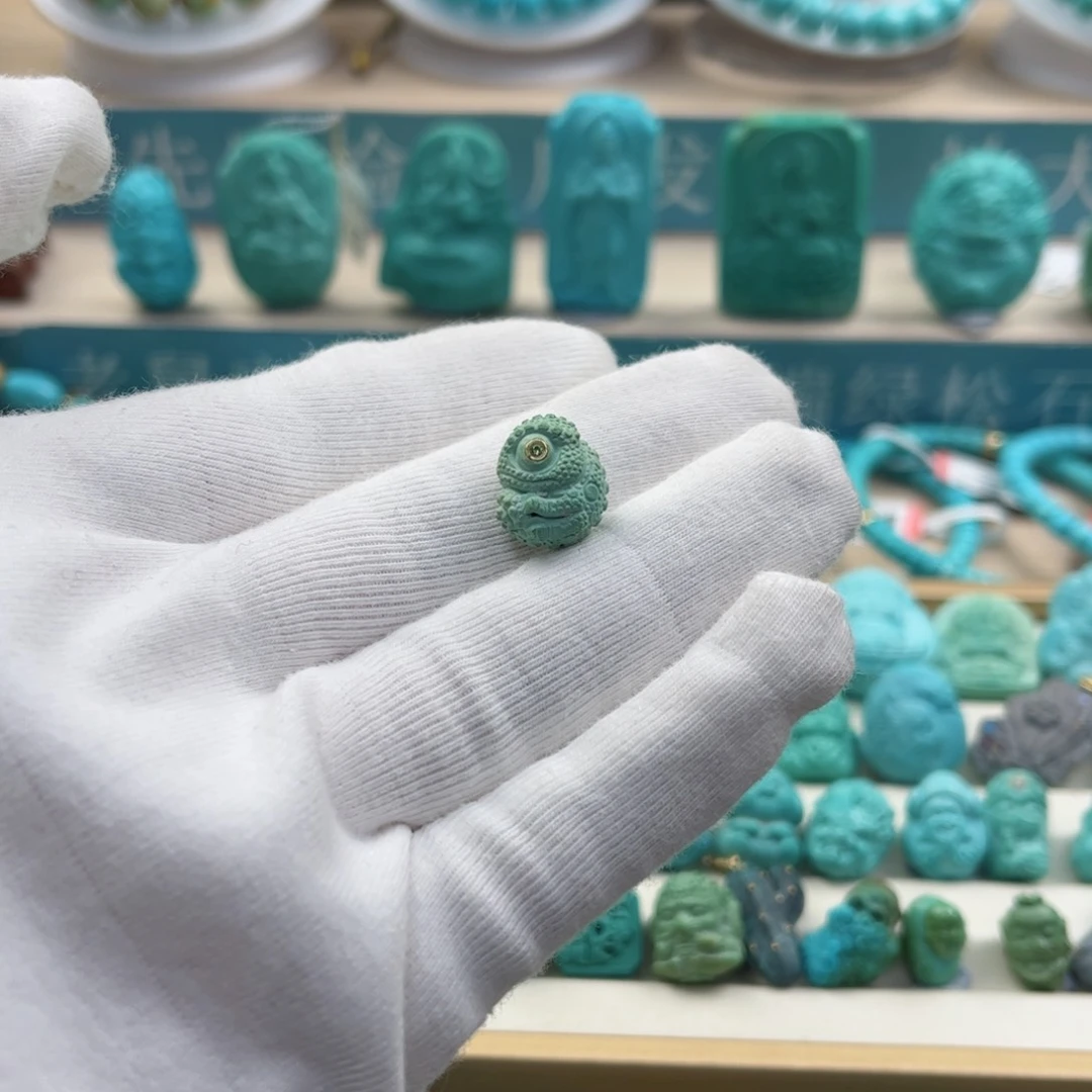 绿松石珠宝奇石未镶嵌