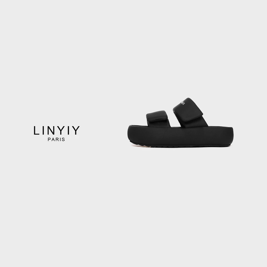 【LINYIYI】夏季新款厚底凉鞋时尚百搭拖鞋805-56