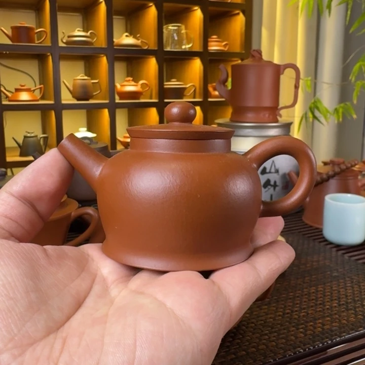 茶壶紫砂微瑕华灯2