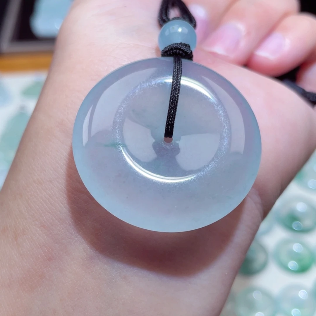 颈饰未镶嵌翡翠扣子