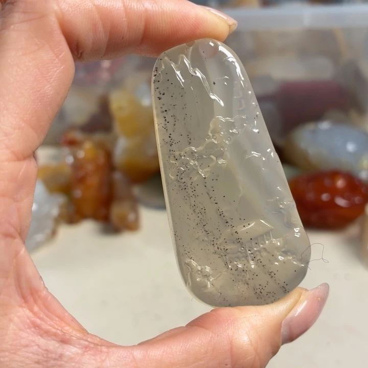 玛瑙/玉髓未镶嵌吊坠(不含链)