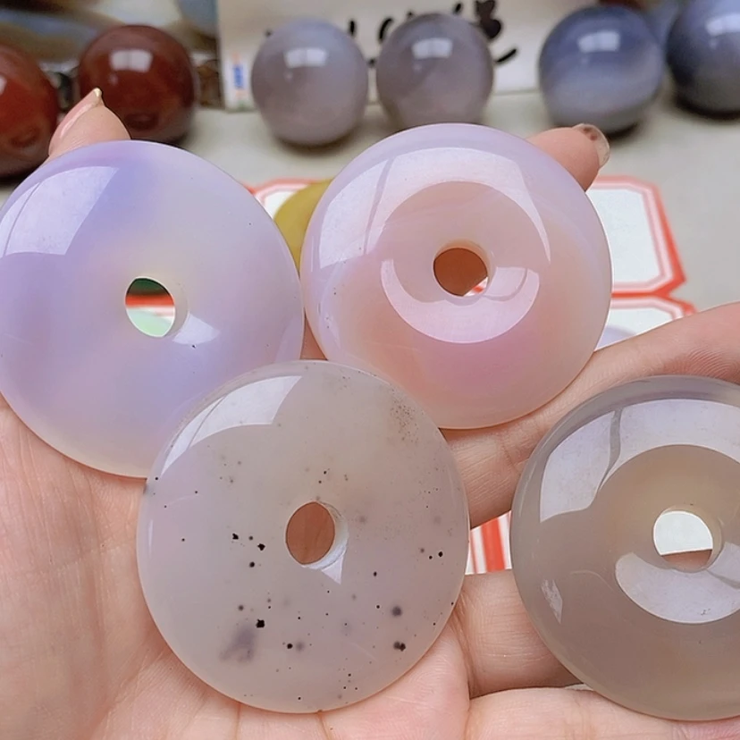 【闪购商品】玛瑙/玉髓未镶嵌珠宝半成品云*灵