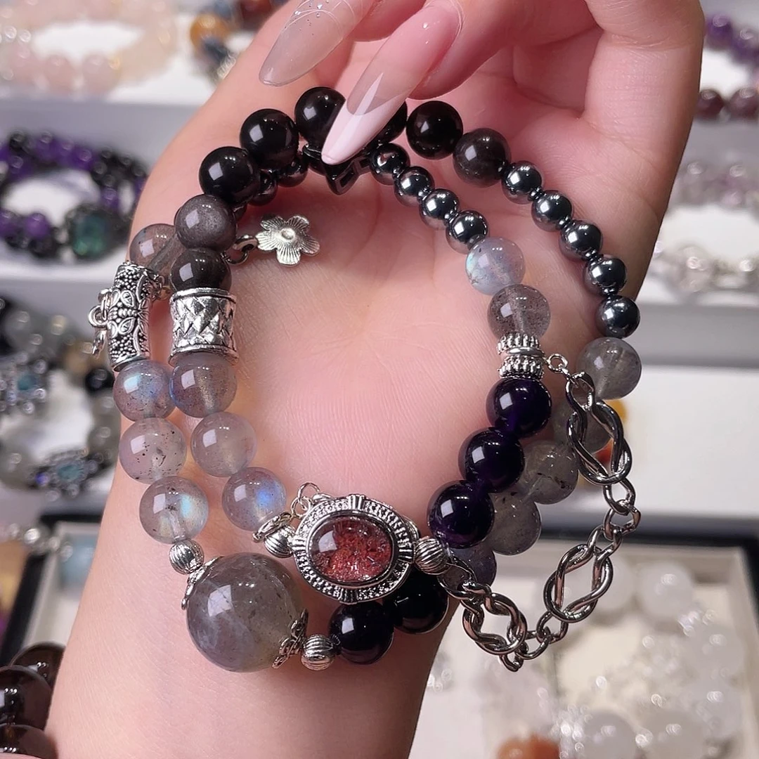 水晶手链合金尺寸