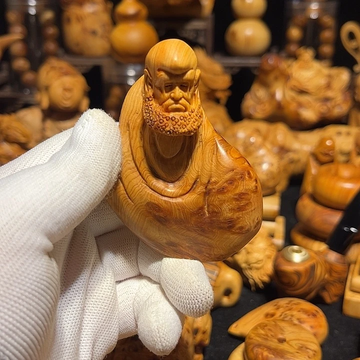 柏木（崖柏）太行手工达摩