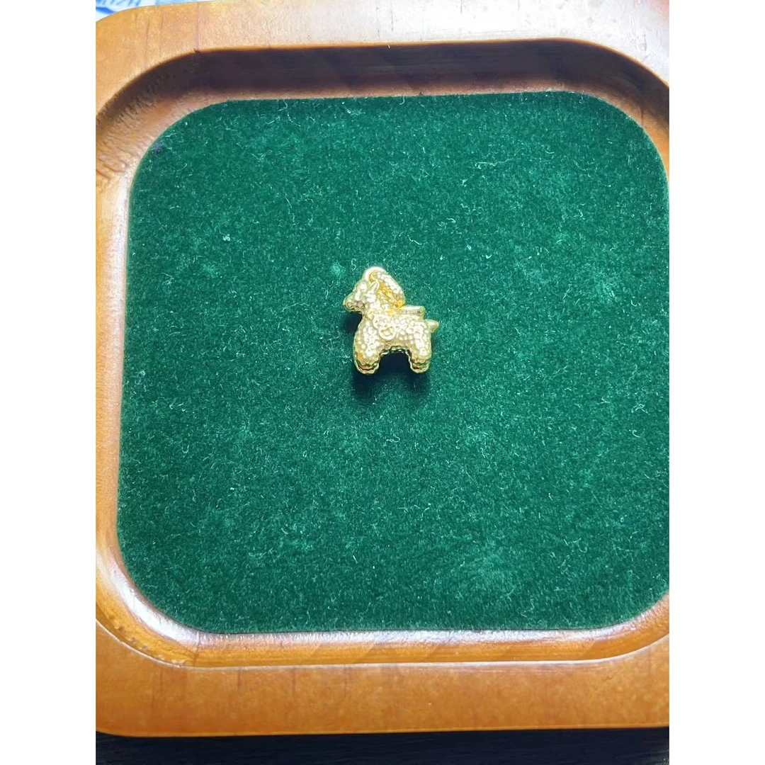 【大器】轻奢百搭马上有钱吊坠 赠链 -24