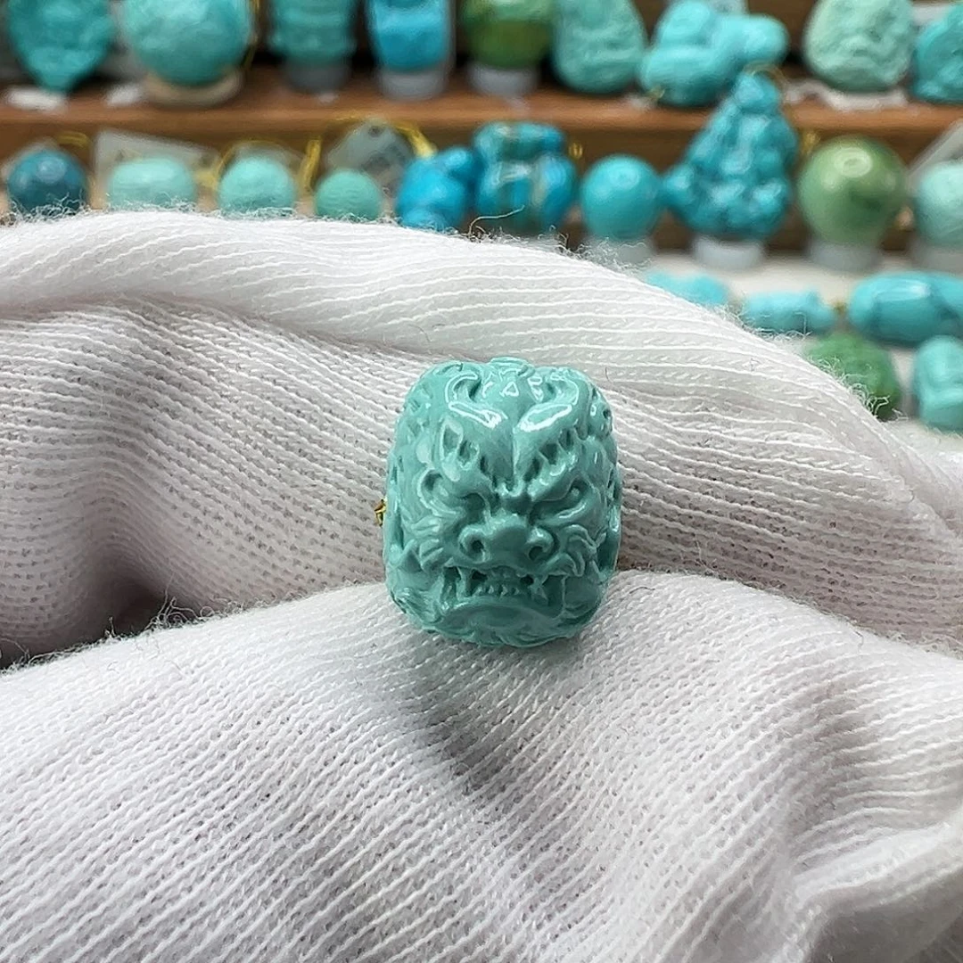 绿松石配饰未镶嵌浅*·