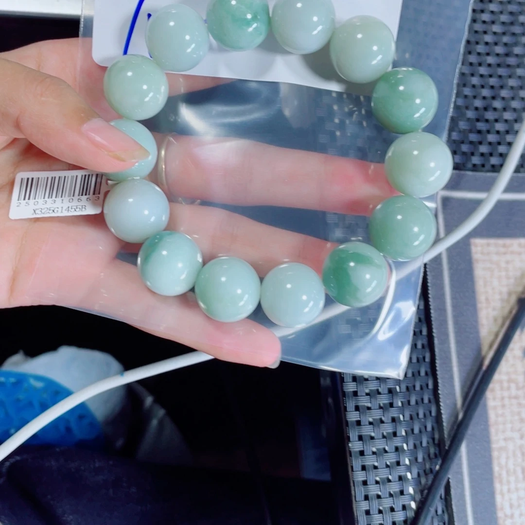 定制翡翠未镶嵌就*样珠串
