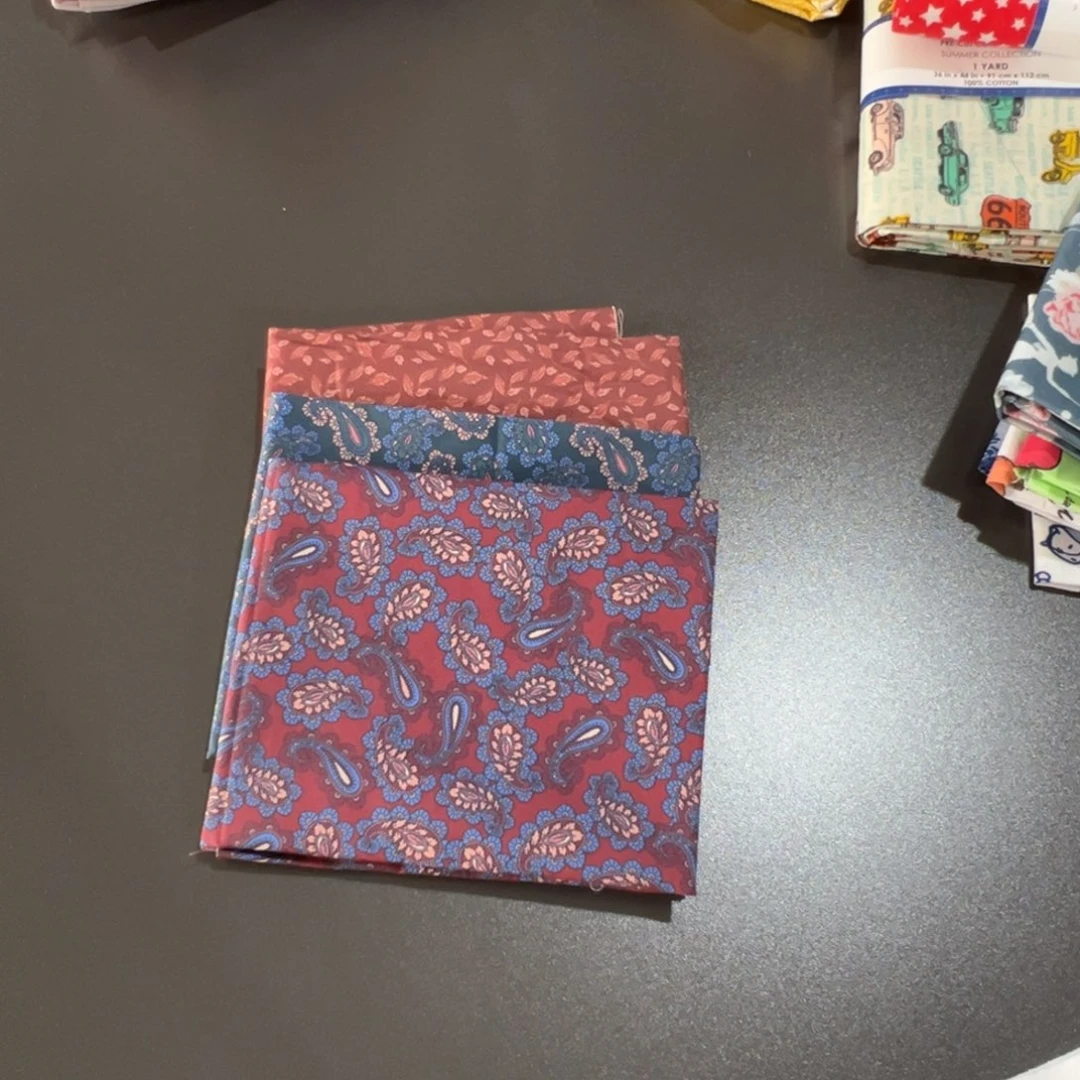 3片纯棉平布45.50一片果子布艺