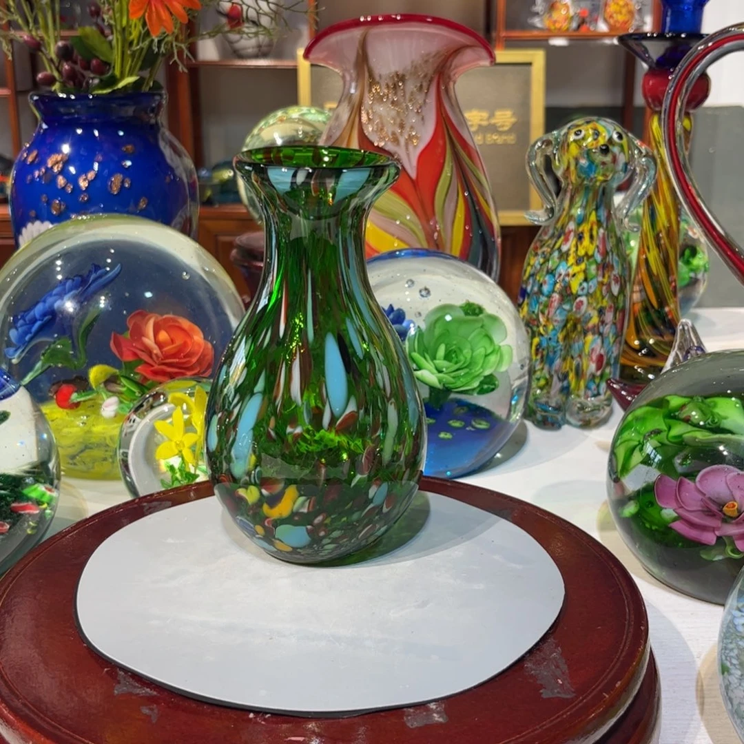 手工艺品琉璃纯手工瑕疵