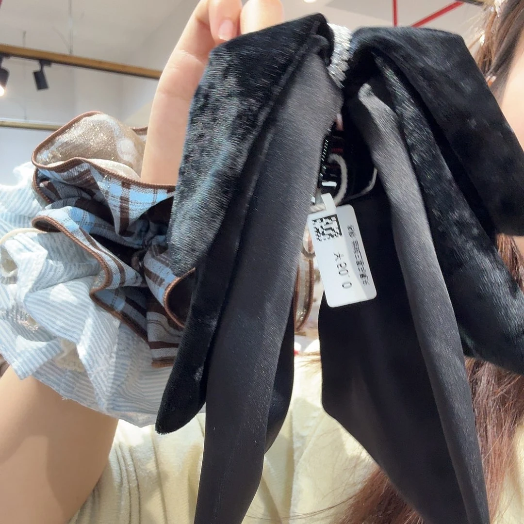 皮质铁合金马尾夹