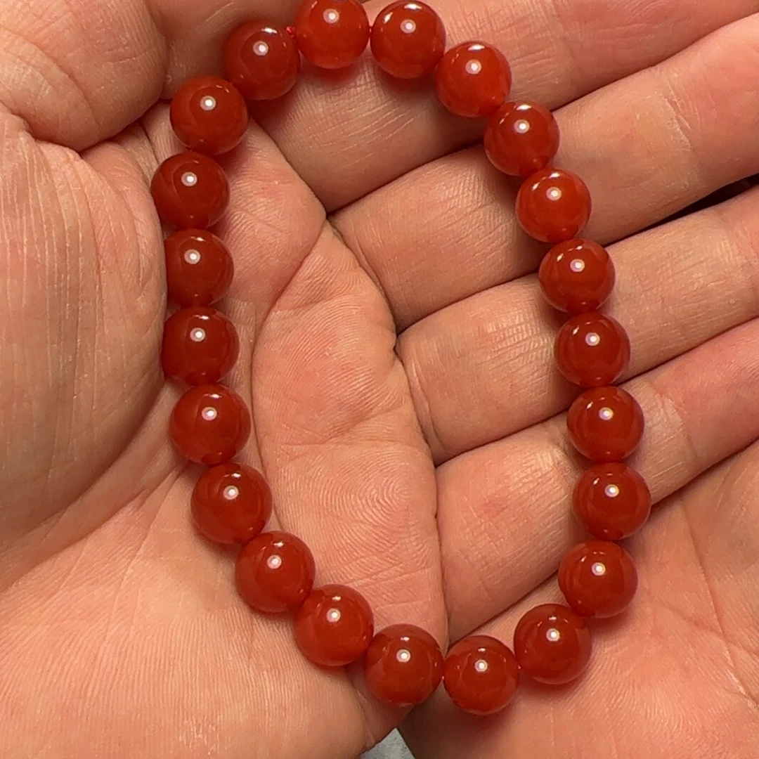 未镶嵌手串南红玛瑙宝*哥