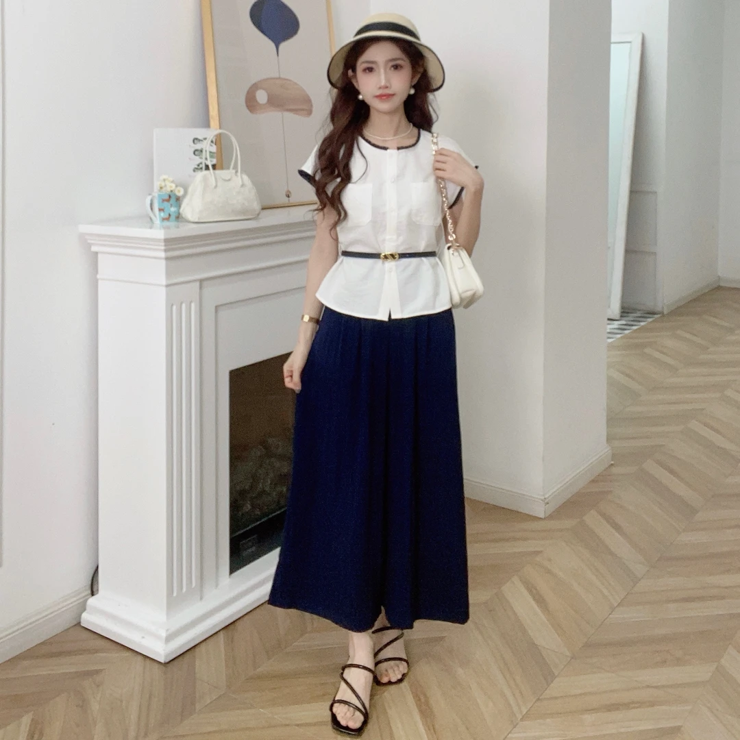 【小个子专属】IEF/爱依服2025新款夏季梭织上下套裤~