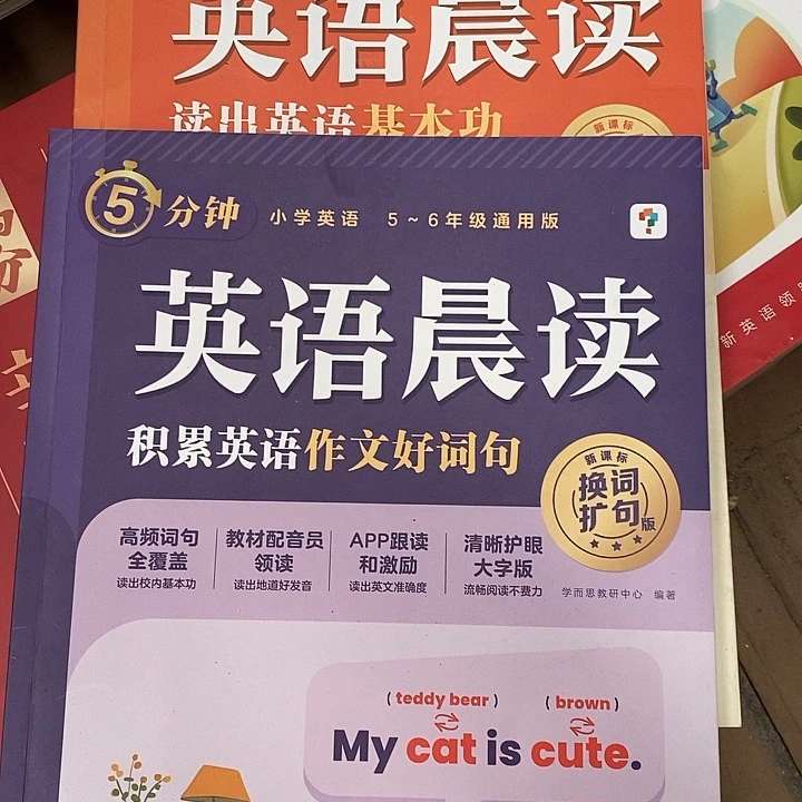 5分钟英语晨读，基本功，作文好词好句
