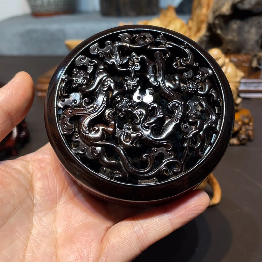 东非黑黄檀（紫光檀）摆件工艺品
