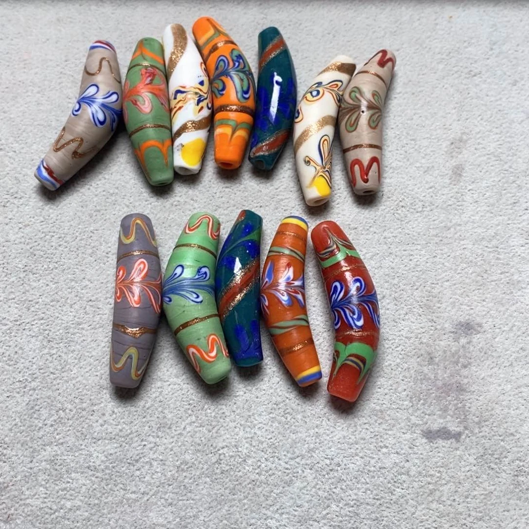 琉璃颈饰印度尼西亚迷石