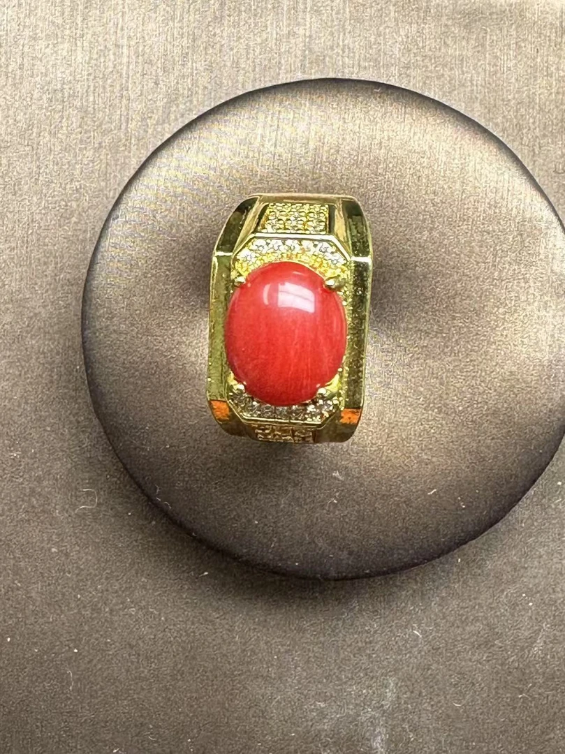 688号红色戒指正品爆款