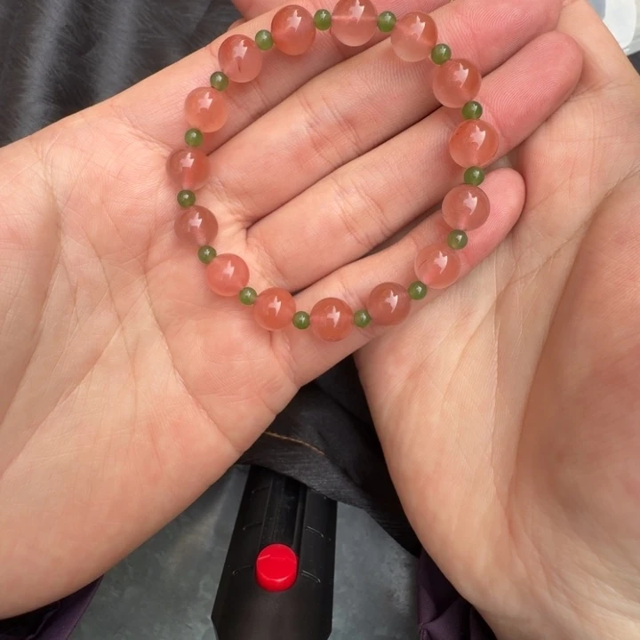 唯***一定制南红玛瑙南红卡9mm+