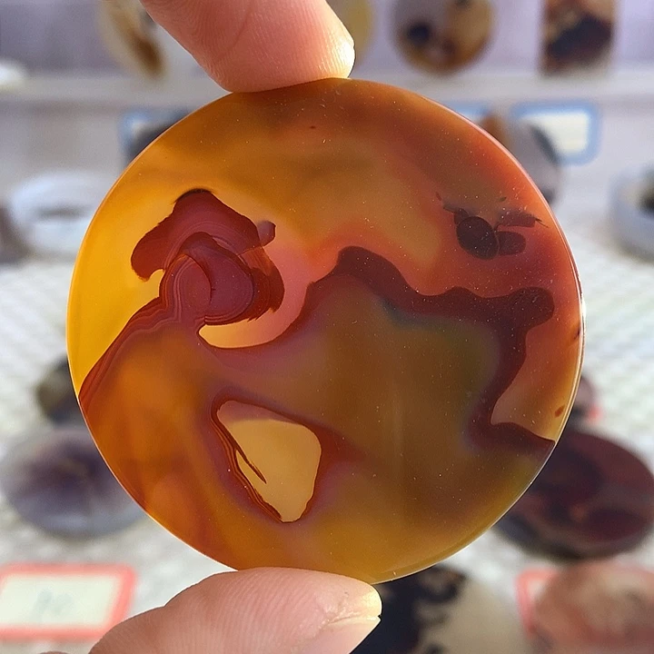 玛瑙/玉髓未镶嵌颈饰