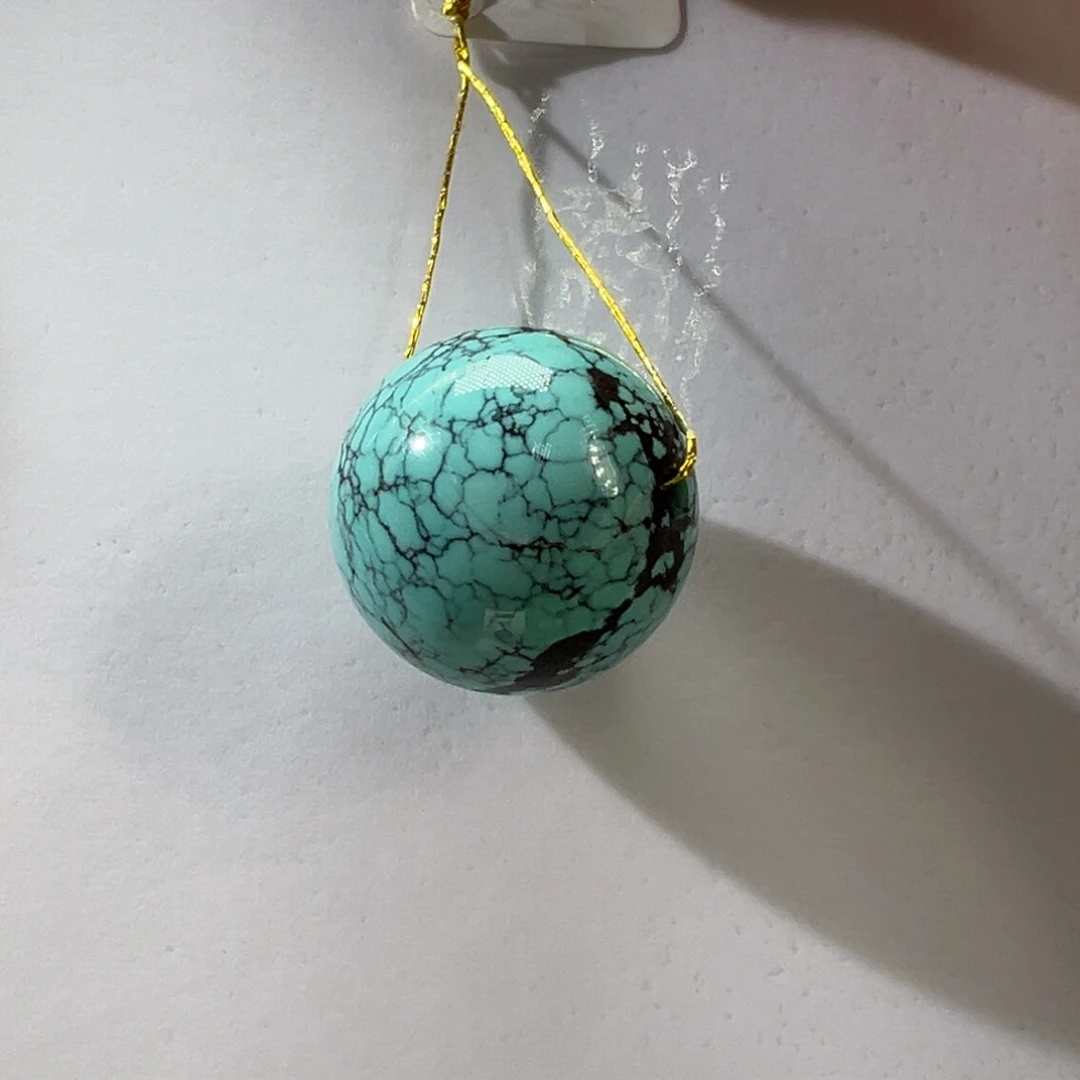 绿松石未镶嵌挂件16.6