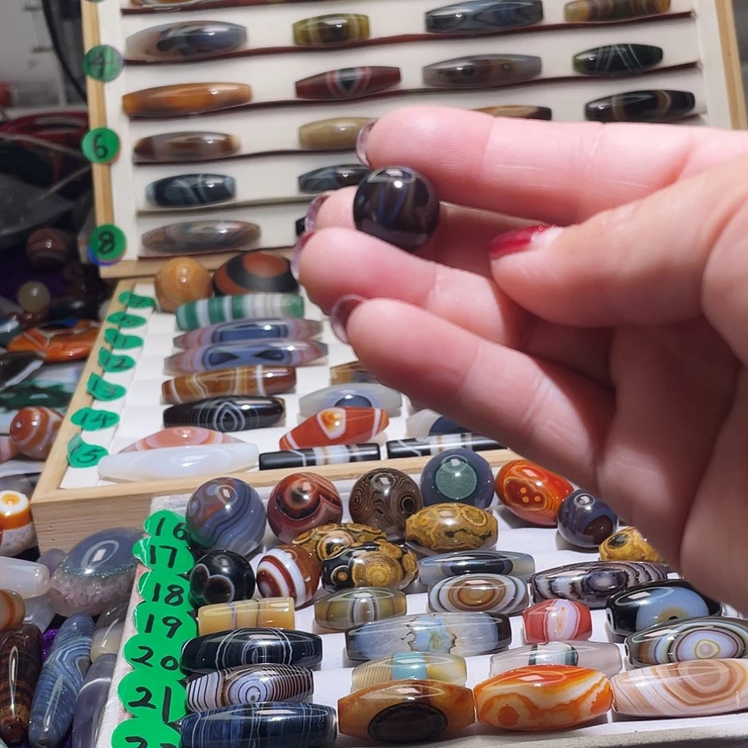 玛瑙/玉髓未镶嵌颈饰