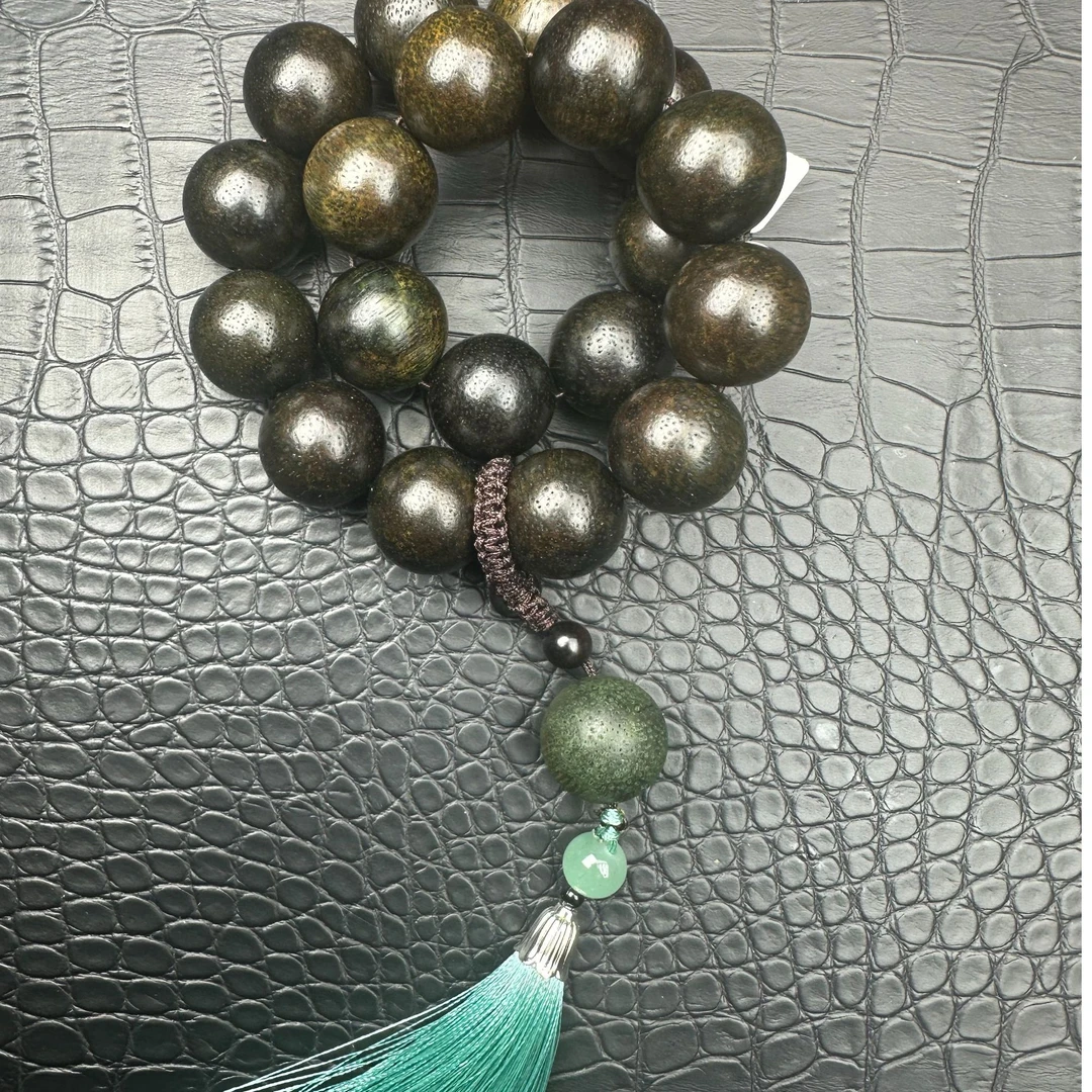 801沉木圆珠手持