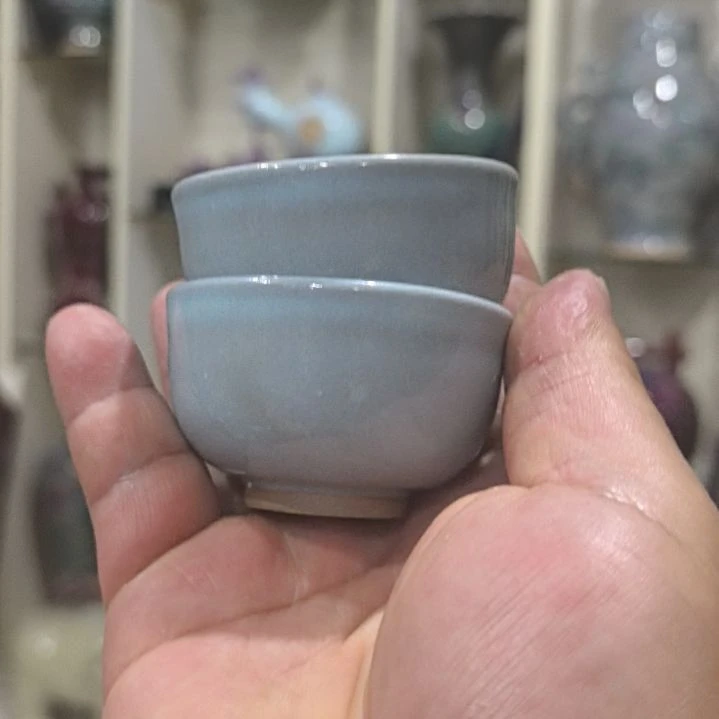 热****h钧瓷手拉杯子