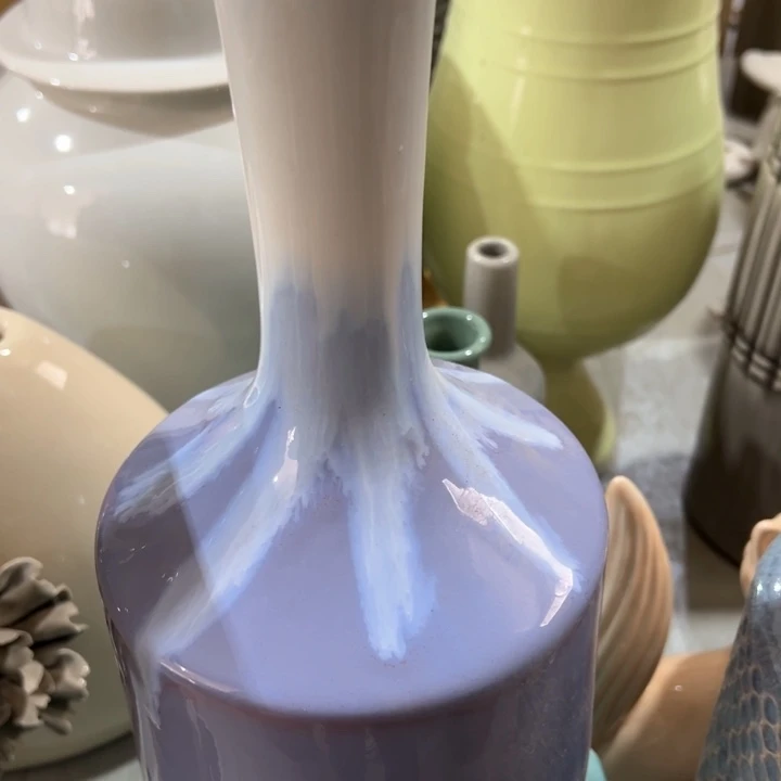 陶瓷花瓶摆件外贸出口微瑕捡漏