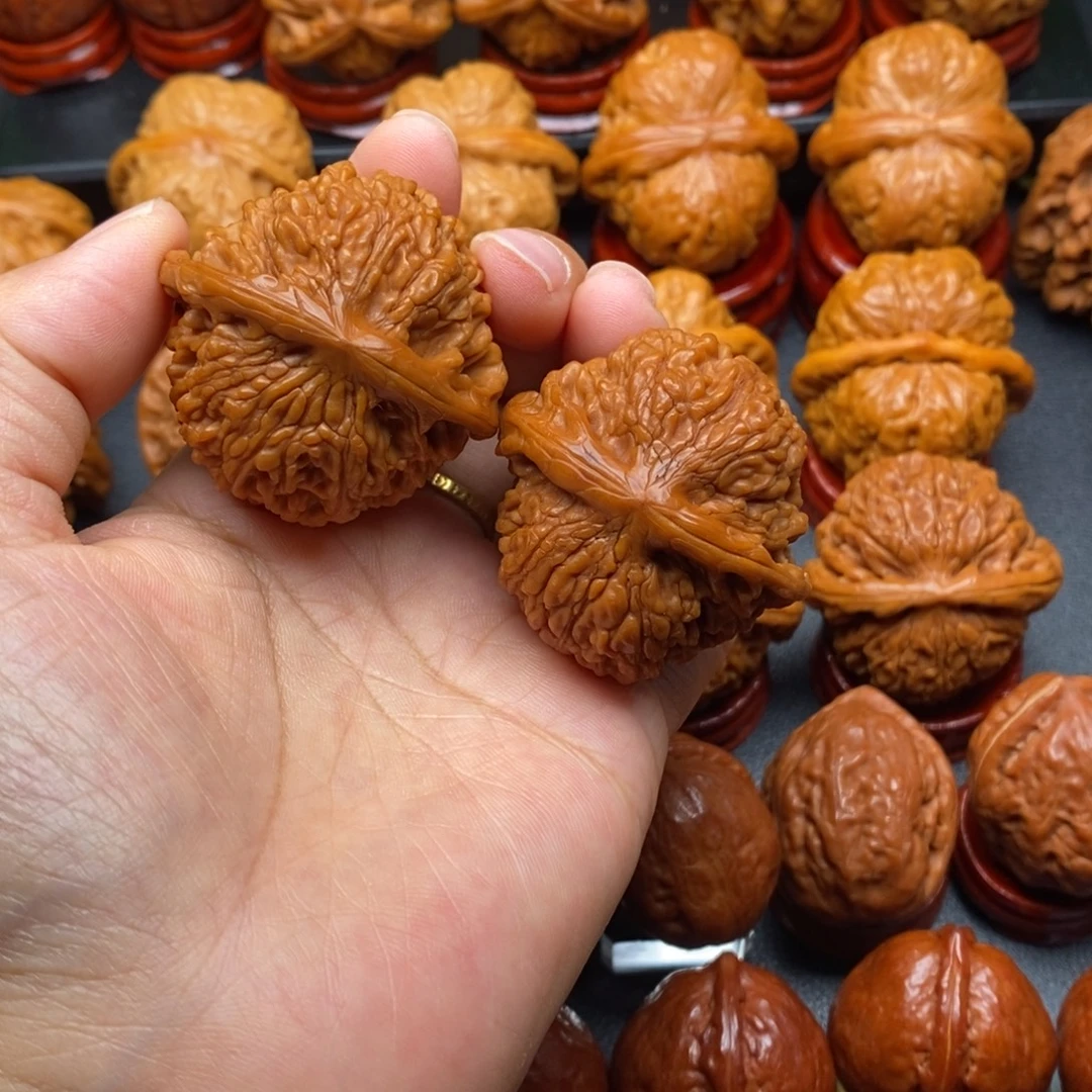 文玩核桃把件42满天星