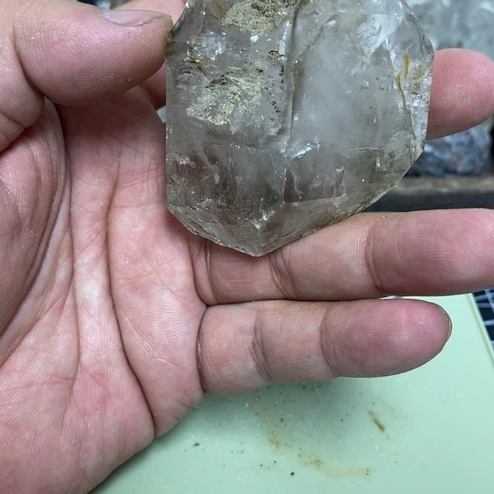 水晶水晶柱未镶嵌